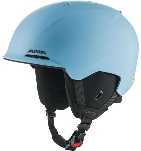 ALPINA KROON MIPS Skihelm, Smoke-Blue matt, 55-59 cm