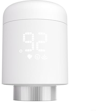 Heizkörperthermostat für Zigbee 3.0 TRV Heizkörperstellventil Programmierbarer Thermostat für Heizung 2,4 GHz