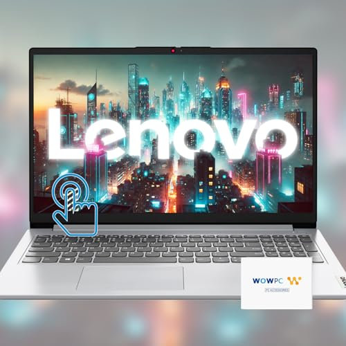 Lenovo Idea 15 Premium Series Touchscreen Laptop • Intel Core i3 6-Core Processor • 40GB RAM & 2.5TB Storage (2TB PCIe SSD + 512GB External) • 15.6 FHD Touchscreen • Windows 11 • w/WOWPC Bundle
