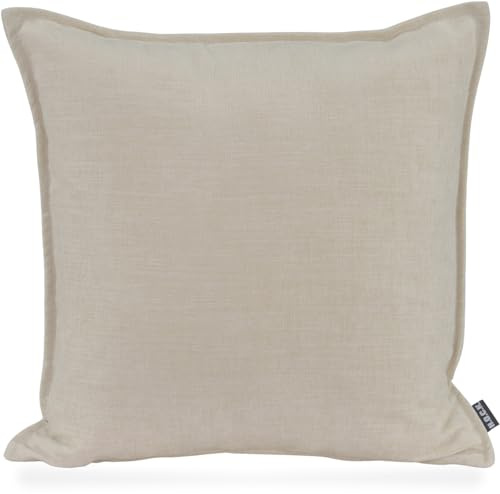 H.O.C.K. Lucky Kissen 45x45cm mit Biese (Creme)
