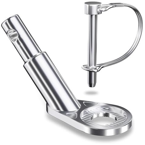 NICEDACK Fahrradanhänger Kupplung, 12 mm Fahrrad Anhängerkupplung, Hundeanhänger Adapter für fahrrad, Kinderanhänger Fahrradkupplungen, Fahrradanhänger-adapter, Fahrradanhänger Kupplungen