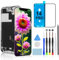 Brinonac für iPhone 14 Pro Display Ersatzset, 6,1 Zoll Voll HD LCD Display, Touch Digitizer Assembly Set mit Reparaturwerkzeugen