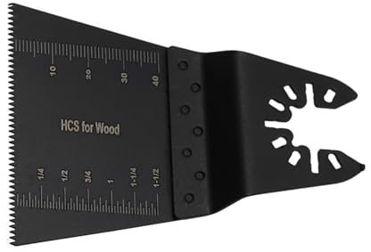 65mm Wide Wood Cutter Cutter Wood Oscillating Multitool Quick Releases Cutter for Oscillating Tool Precise Scale