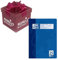 Oxford Schulheft A4, 16 Blatt, Lineatur 25, liniert inkl. Überraschungsgeschenk von Paulnala.de (1, Blau)