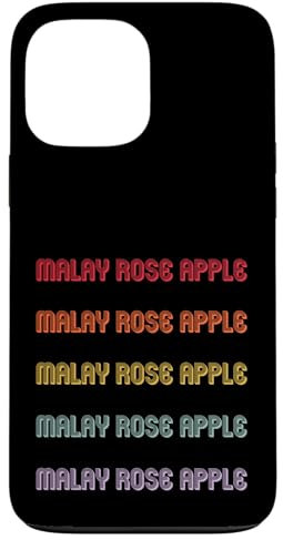Mela Rosa Malese Custodia per iPhone 13 Pro Max