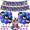 32PCS For-tnte Birthday Decoration Supplies For-tnte Decorazioni a Tema Adatto Per Il Compleanno Dei Bambini e Decorazioni Per Feste Di Anniversario Bandiere Di Palloncini