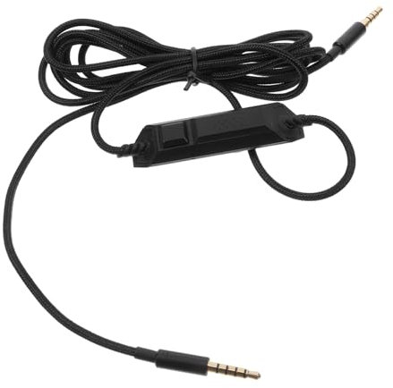 EXCEART Câble Audio de Remplacement pour Casque de Jeu Compatible avec Câble Micro Intégré