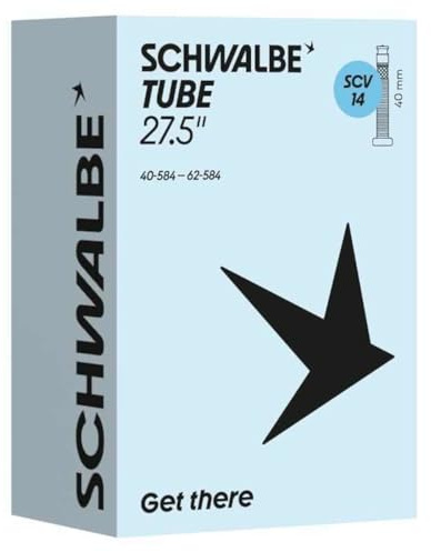 Schwalbe MTB (650B) Schlauch, Black, 27.5