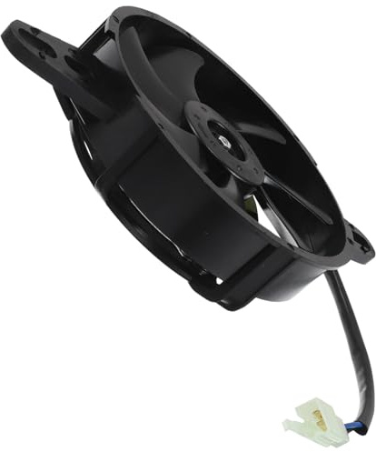 LALADEFIEE Ventola Radiatore Elettrica per Olio 150-250cc per Atv e Beach Bike, Facile da Installare, Materiale Plastico e Metallo, per Festa Estiva