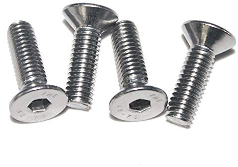 25 Stück M6 x 25 mm Senkkopfschrauben Edelstahl DIN 7991 Senkkopf Innensechskant A2 V2A VA