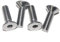 25 Stück M6 x 25 mm Senkkopfschrauben Edelstahl DIN 7991 Senkkopf Innensechskant A2 V2A VA