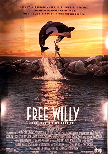 Free Willy - Ruf nach Freiheit - Filmposter 120x80cm gefaltet (G)