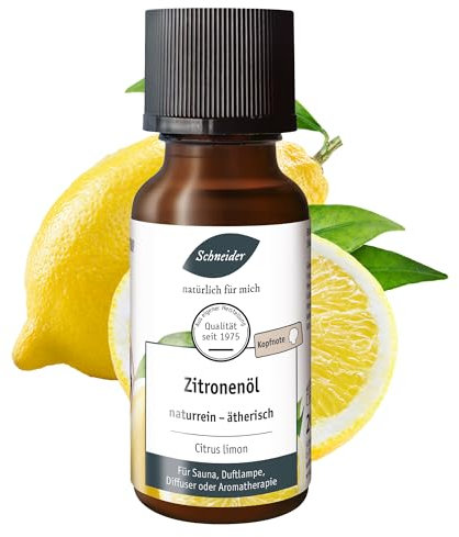Saunabedarf Schneider - Ätherisches Öl, Zitrone 20ml