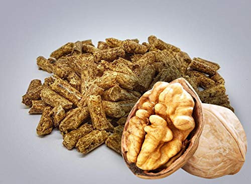 10 kg Walnuss (ähnlich Hickory) Grillpellets Räucherpellets BBQ Smoker Ø 6mm - Premiumqualität