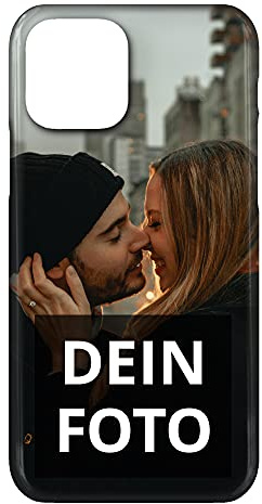 PhotoFancy Handyhülle passend für iPhone 12 Pro Handyhülle mit eigenem Foto Bedrucken – Smartphone Case als personalisierte Schutzhülle (Premium Hardcase Rundum-Druck)