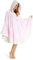 CityComfort Sweat - Pull Plaid Femme en Polaire - Plaid Manches Femme (Rose,Taille Unique)