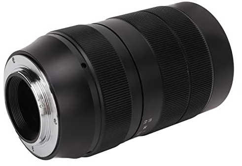 60 Mm F2.8-F16 Super-Makro-Objektiv, APS C-Objektiv mit Manuellem Fokus, 2x Halbrahmenobjektiv, für M3 M4-Mount-Kamera, für E-PL1 E-PL5 E-PL6 E-PL7 E-P5 E-P6 E-M1 E -M5 E-M10 G1 G2 G3 G5 G6 GF7 GF7 GF