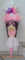 Schultüten Bastelset Prinzessin Roselia lila-rosa Schultüten-Rohling 3D Wellpappe-Rohling
