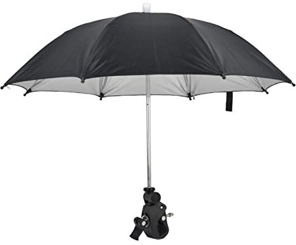 Ronyme Camera Umbrella with Clip Accs Professional Compact Rainy Holder for Bike