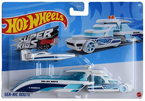 Hot Wheels Sea Nic Route, Super Rigs