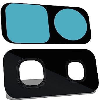IS-TECK Kompatibel mit Samsung Galaxy S9 Plus Ersatz Kamera Glas Linse inkl. Kleber Set