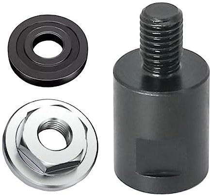 Baoblaze Angle Grinder Converter Adapter, Converter Screw Rod Thread Converter Adapter for Angle Grinder Part, M14 to M10