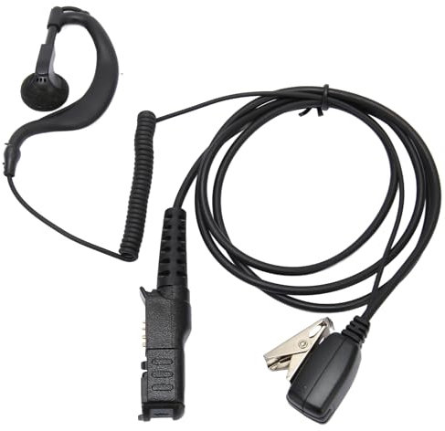 Auricular en Forma de G con Micrófono Incorporado PTT para MTP3150 DEP550 DEP570 DEP500e DP2000 DP2400 DP2600 DP3441 DP2600 MTP3250 Tetra MTP3100 Tetra MTP3150 Tetra MTP3200