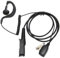 Auricular en Forma de G con Micrófono Incorporado PTT para MTP3150 DEP550 DEP570 DEP500e DP2000 DP2400 DP2600 DP3441 DP2600 MTP3250 Tetra MTP3100 Tetra MTP3150 Tetra MTP3200