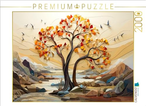 CALVENDO Puzzle Baum Kunst | Lege-Größe cm Foto-Puzzle für glückliche Stunden