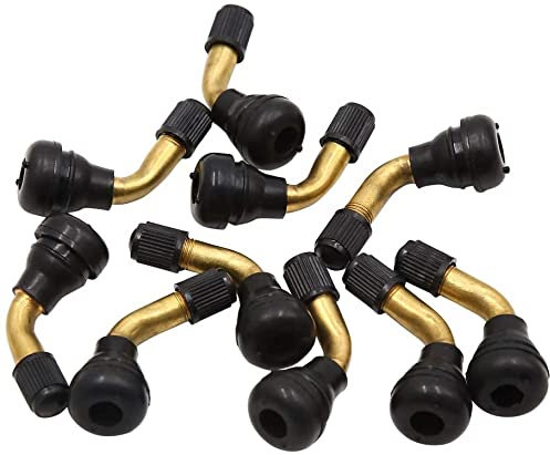 XYWHPGV 10 Stück Kupfer Felge Vakuum Tubeless Reifen Ventilschaft für Auto Motorrad(c7206 105c4 f157d 17721 7acba e2199