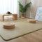 Japanische Tatami-bodenmatte, Natürlicher Bambus-teppich, Rutschfeste Bodenmatte, Faltbare Sommer-schlafmatte, Innenbodenteppich Für Wohnzimmer, Schlafzimmer, Krabb(Size:200x200cm(79x79inch),Color:C)