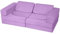MeMoreCool Spielsofa Schlafsofa Kinder, Schaumstoff Soft Bausteine Couch, Fancy Spielsofa einen aufregenden Indoor-Spielplatz für das Kinderzimmer, Kuschelecke ideal für Kinder, Lila