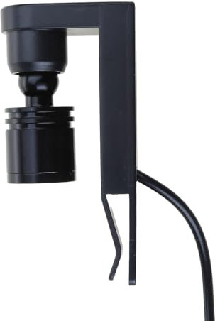 Duyeuau Compact Aquarium Fish Bowl LED Light with USB Clip On for Plant Freshwater Aquarium Grass Fish Lamps