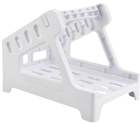 Generisch Etikettenrollhalter | Thermal -Etikett -Rollenhalter für Lüfterfalt -Etiketten - Aufkleber -Rollhalter für Desktop -Etikettendrucker, Label Ständer Versandzubehör für Zuhause