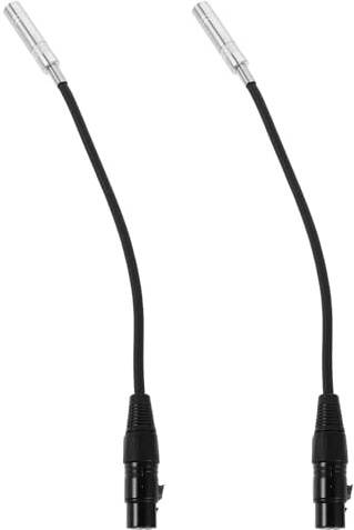 POPETPOP 2 pezzi Cavo Audio Xlr Femmina Jack Trs Pin Bilanciato per Microfono Mixer Studio Palco Resistente Trazione e Piegatura Adattatore Plug Play per Sistemi Audio Professionali