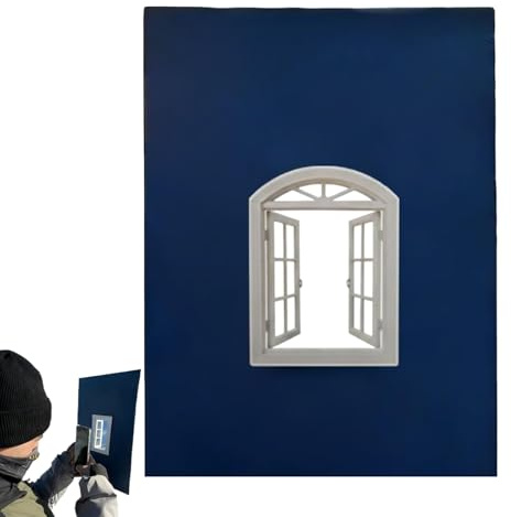 dewdat Fensterrahmen Fotografie Requisite - Zubehör Für Blickfang Aufnahmen - Fensterblick Requisiten für Portrait und Landschaftsaufnahmen,Für Party Landschaft Outdoor Porträts