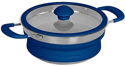 i+V Faltbarer Topf Indigo