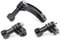 ShipeeKin Universal Rotary Curved Extension Arm Mount Set replacement compatible with all Gopro Hero Series and Accessories Kit Extension Arm Adapter Pivot Arm Thumbscrew