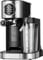 MPM MKW-07M Espressomaschine, Kaffeevollautomat 15 Bar, für Kaffee Espresso, Cappuccino und Latte, Milchheiztank 0,7 Liter, Tassenwärmer, Edelstahl-Ausführung, abnehmbarer 1,2 L Wassertank, 1470 W