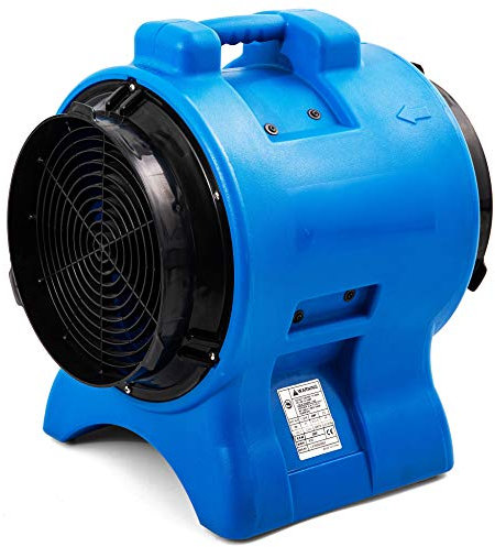 MOUNTO 1HP 3000cfm 12inch Industrial Axial Blower Ventilation Fan Exhaust Blower