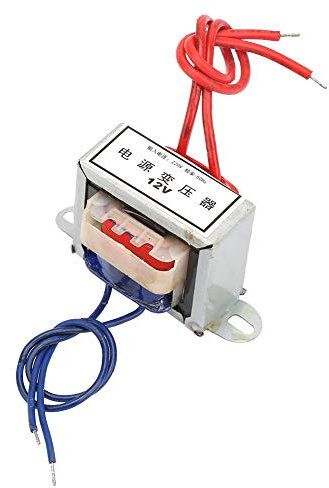 Trasformatore di potenza singolo, tensione di uscita AC 12V/24V 3W Ingresso trasformatore di potenza singolo 220V 50Hz(12V)