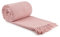 Emma Barclay Honeycomb - Recycled Cotton Plain Waffle Textured Chair Sofa Setee Throw Over Blanket in Blush Pink - 70x100 (178x254cm)