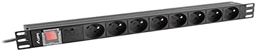 LANBERG Power Strip PDU Rack 19 (1U 16A 7X Shuko 2m)