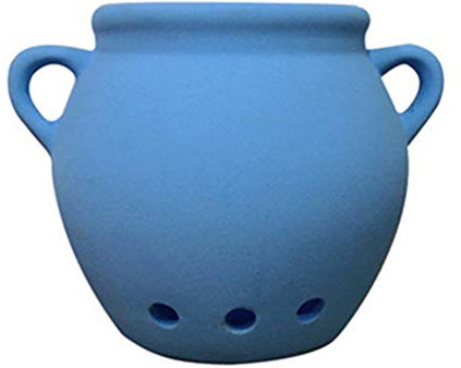 Ruankenshop Pot Terre Cuite Grande Taille Pots en Terre Cuite Petite Plante Pots des Pots de Fleurs À L'intérieur Fleur Pot Intérieur Blue
