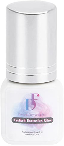 Lash Extension Glue, 0.5 Sec Lash Glue for Eyelash Extensions 7-8 Weeks Retention Eyelash Glue Professional Use Only(5ML)