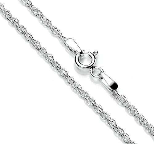 Old English Jewellers Sterling Silver Prince of Wales Chain/Necklace 16 18 20 22 inch (18)