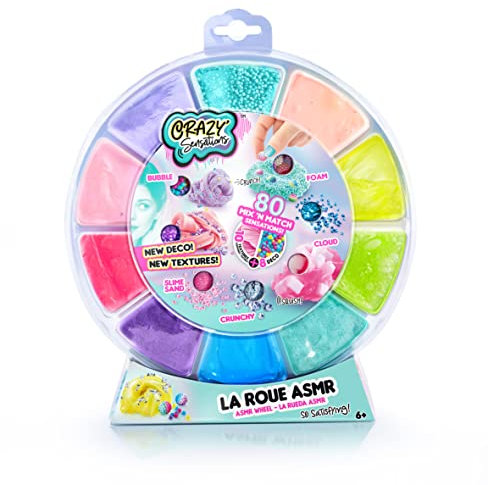 Canal Toys - So Slime - Crazy ASMR Mix Textures Satisfaisantes - Loisirs Créatifs pour Enfant - Dès 6 Ans - SSB 009, Multicolore, Taille unique
