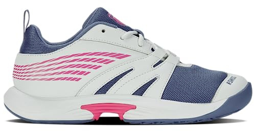 K-Swiss Kinder Mädchen Tennisschuh Speedtrac Rosa/Weiß/Blau