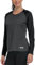 AjezMax Damen UV Schutz Shirt Langarm Frühling Herbst Langarmshirt Fitness Trainingsshirt Leicht Funktionsshirt Gym Yoga Oberteil Dunkelgrau XL