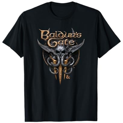 Dungeons & Dragons Baldur's Gate III Illithid Logo Maglietta